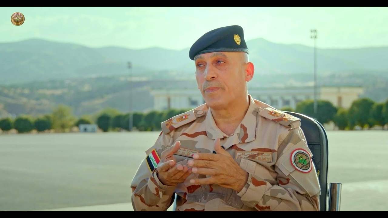 إعلام وزارة الدفاع يجري لقاءً خاصاً مع آمر الكلية العسكرية الثالثة