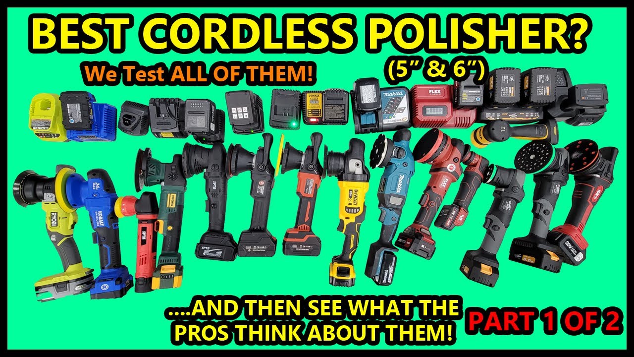 Cordless Polisher Random Orbital 5