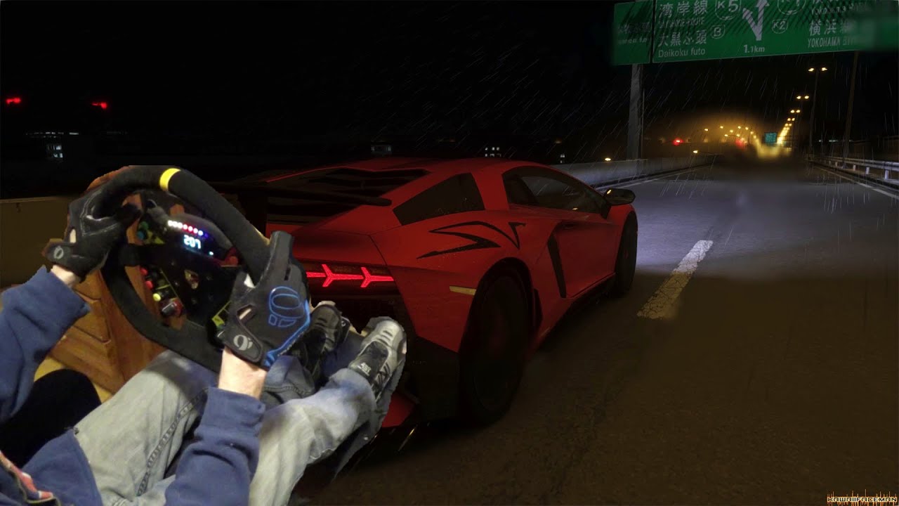 Assetto Corsa | Rainy Winter Night on the Tokyo Highway