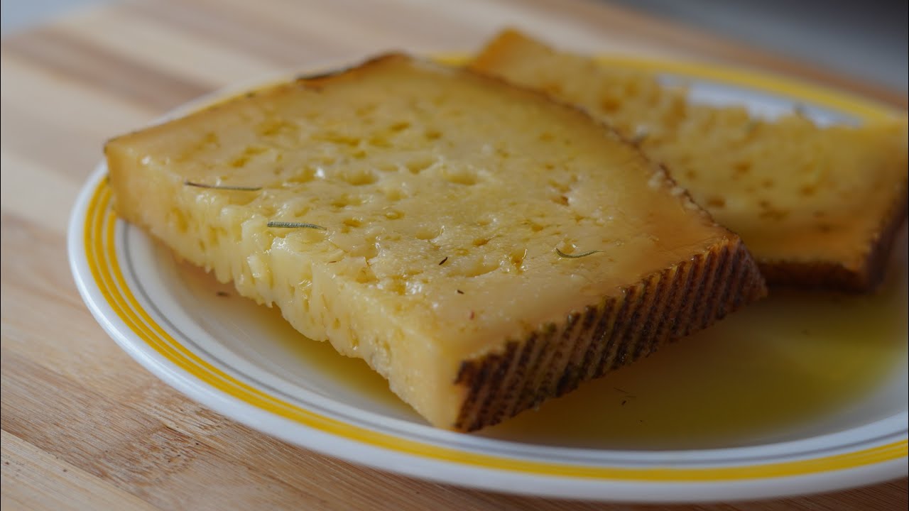 Queso en aceite