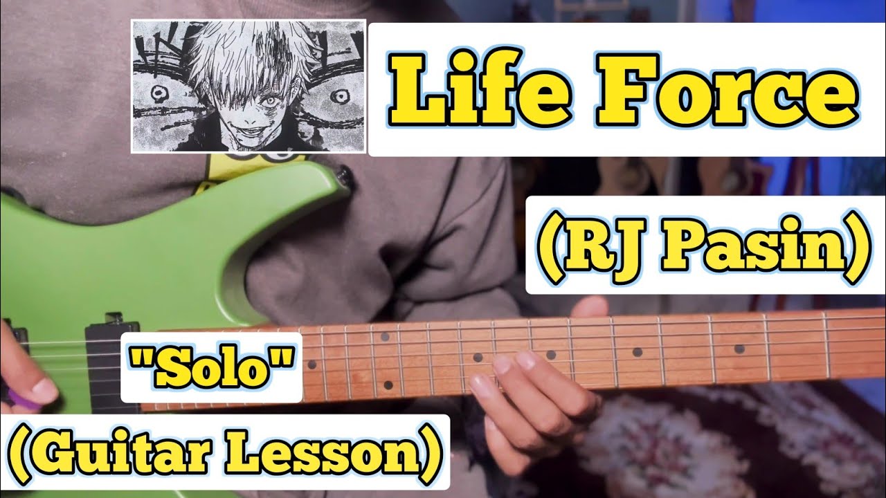 Life Force - ptasinski ft. RJ Pasin | Guitar Lesson | With Tab |