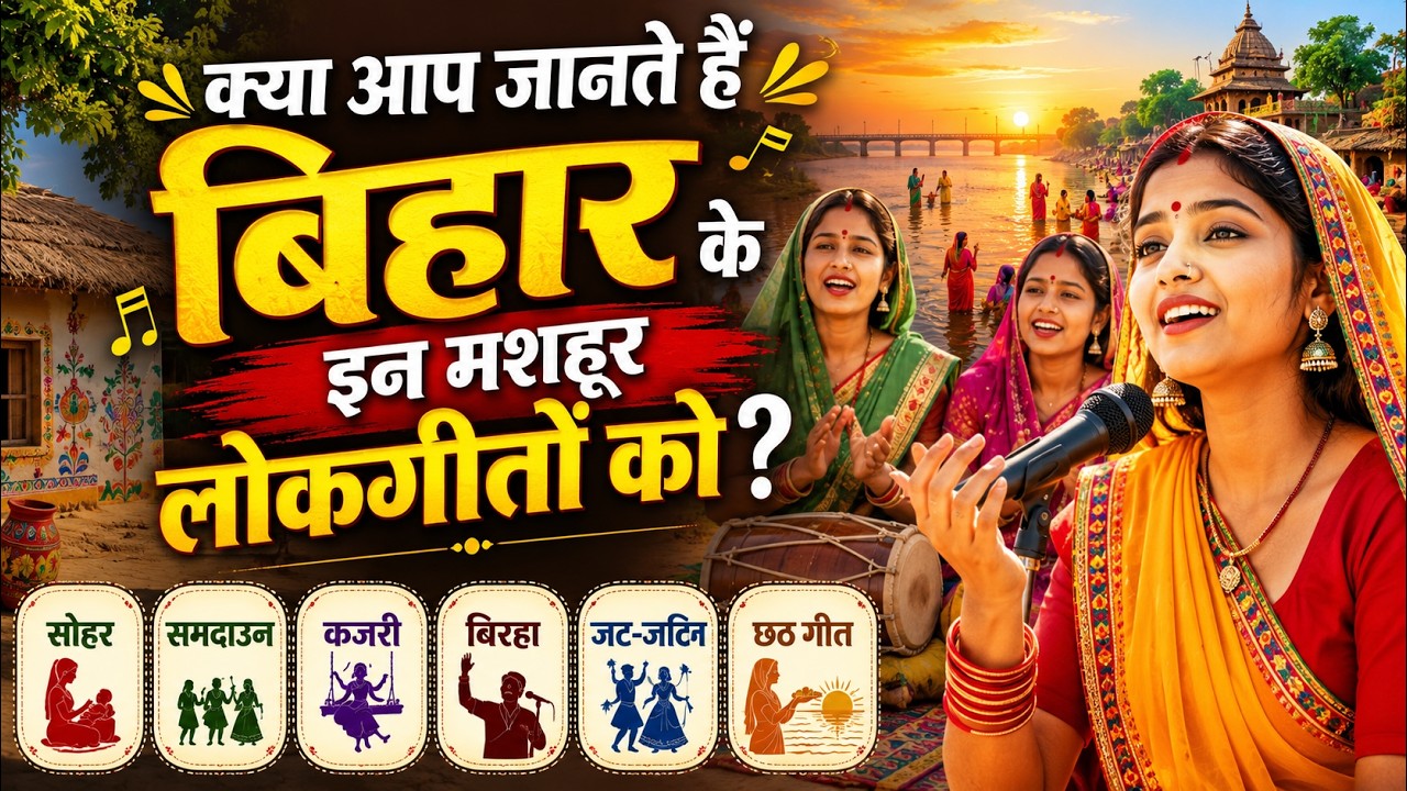 क्या आप जानते हैं बिहार के इन मशहूर लोकगीतों को?
