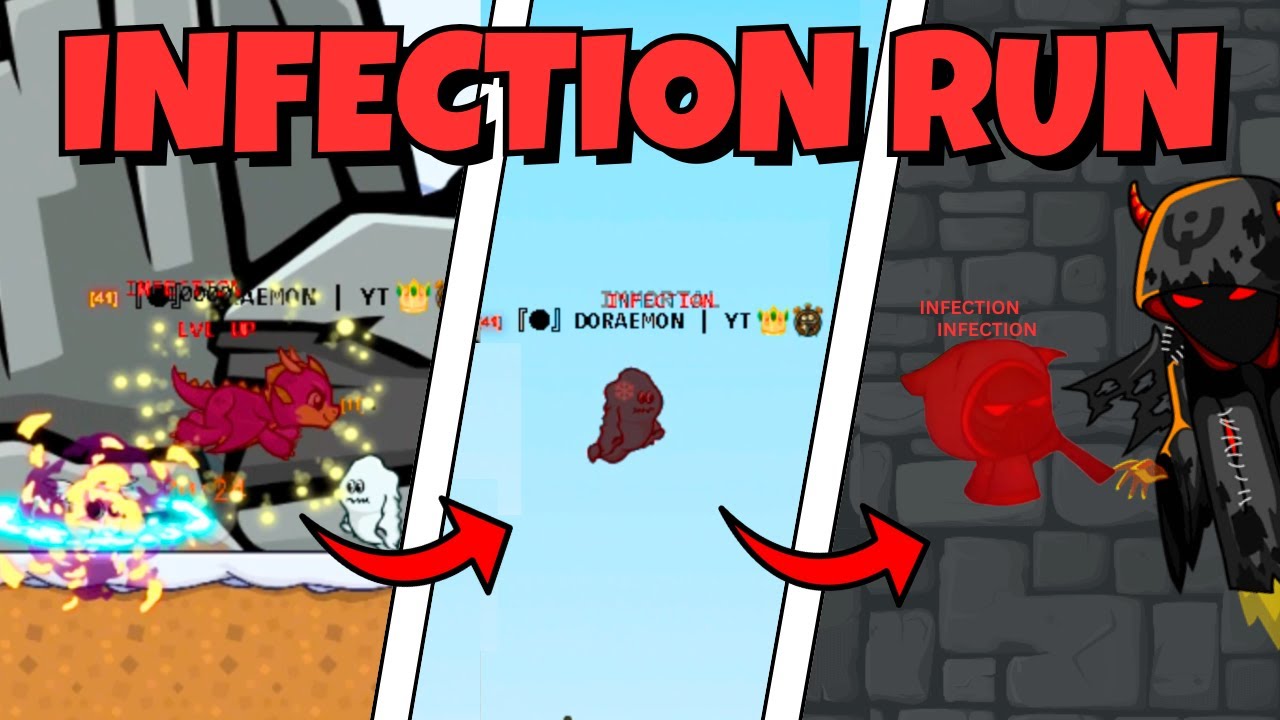 I Killed Boss With Infected Grim Reaper👹 | Insane Infection Run🔥 | Evoworld.io