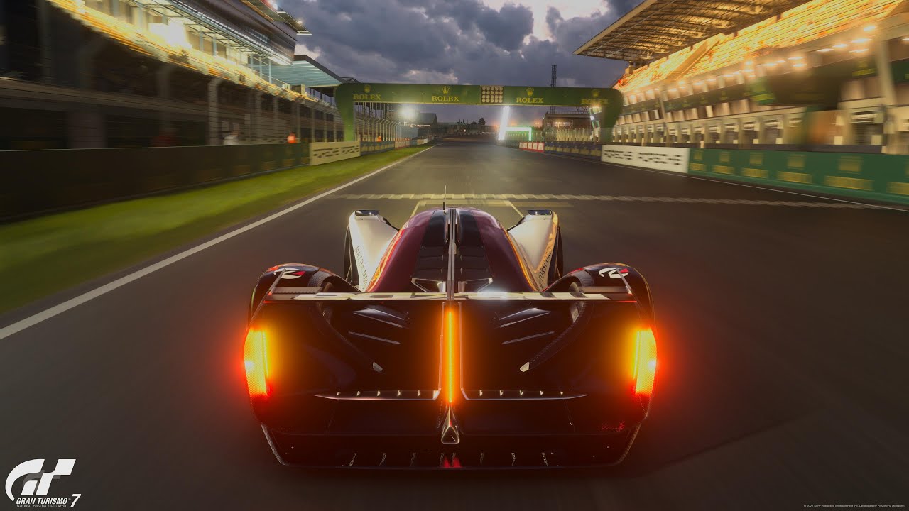 Gran Turismo 7 | Mazda LM55 LMH - Circuit de la Sarthe No Chicane Night [4K PS5]