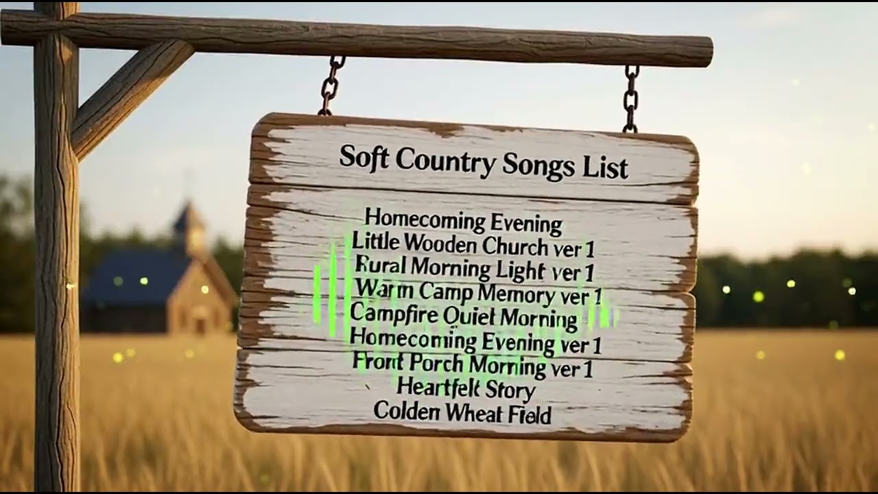 Best Soft Country Music Playlist 🎶🌾