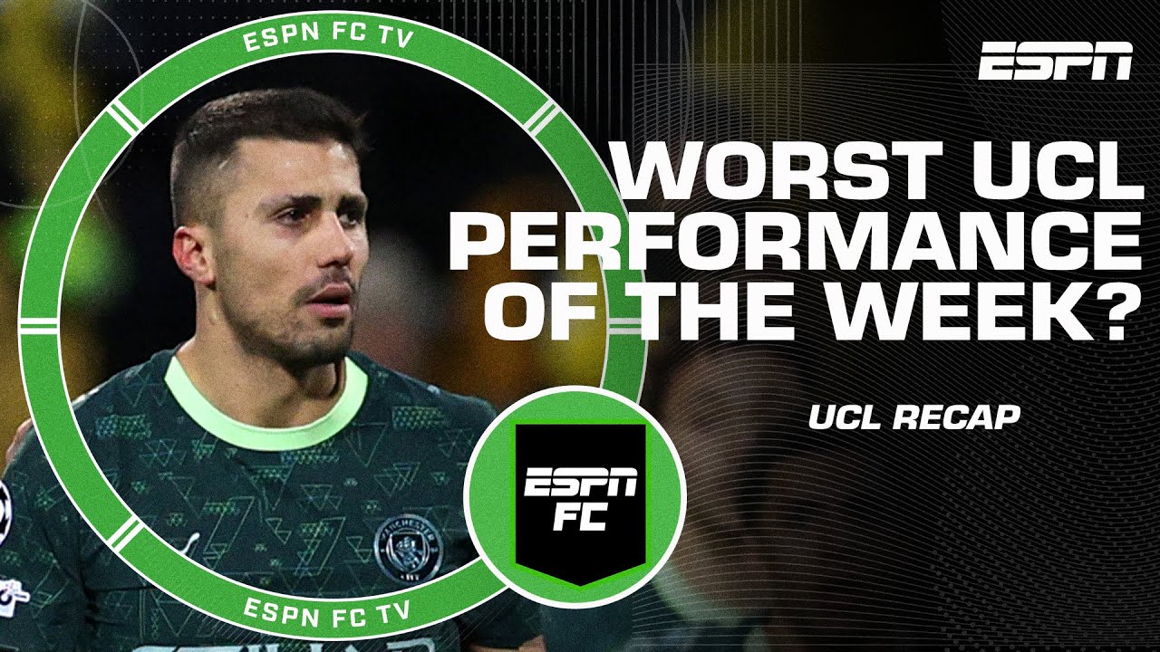 ‘MAN CITY WERE POOR!’ 😮 Which team had the worst performance in the Champions League? 🤔 | ESPN FC
