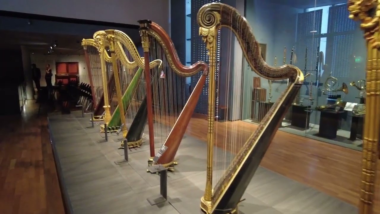 Inside the MUSÉE DE LA MUSIQUE (Museum of Music), Cité de la musique - Philharmonie de Paris