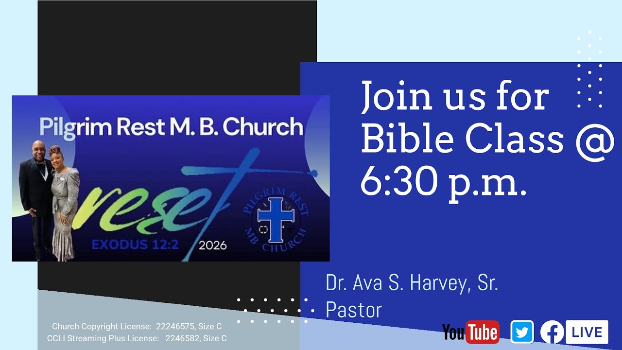 PRMBC Bible Class 2/4/2026