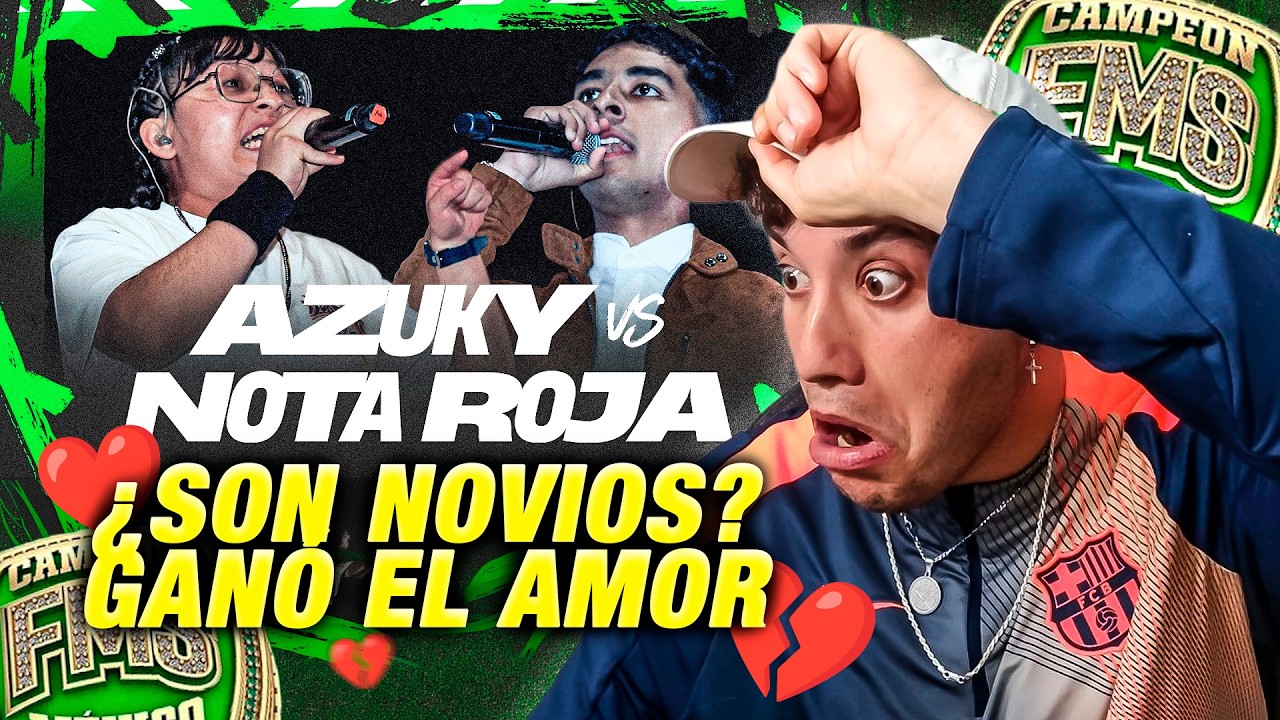 &hearts;️😱 NOTA ROJA Y AZUKY SE DECLARAN, EXPOSEAN Y PIDEN MATRIMONIO EN EL BATALL&Oacute;N DEL A&Ntilde;O😱&hearts;️ FMS MEX J5