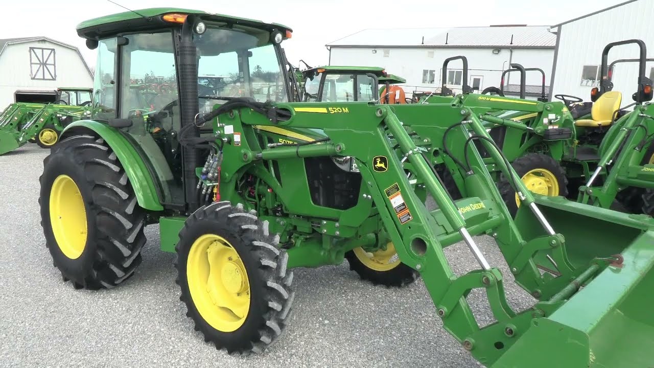 2020 John Deere 5075E Cab Tractor w/ Loader! Good Condition! For Sale by Mast Tractor Sales