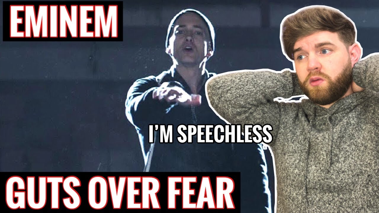[Автор-призрак индустрии] Реакция на: Eminem - Guts Over Fear (реакция) ПЕСНЯ НЕДООЦЕНЕНА AF