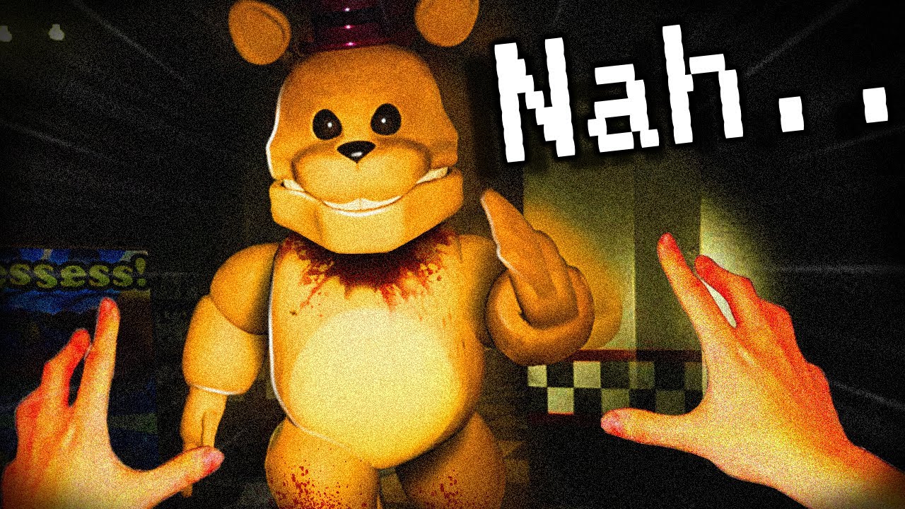 FNAF pero te persiguen a 90 KM POR HORA