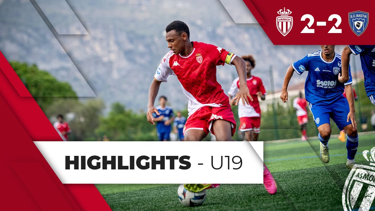 AS Monaco 2-2 SC Bastia - U19 Nationaux - 1ère journée