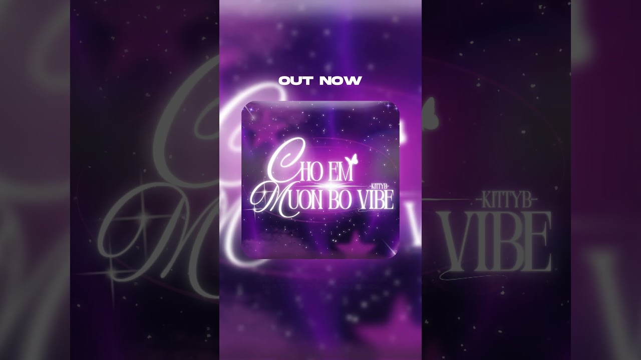 &ldquo;Cho Em Mượn Bờ Vibe&rdquo; now streaming everywhere 🌙let the melody talk, let the vibe feel you 🎧