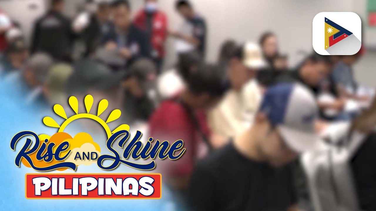 Nasa 90 OFWs na bahagi ng government sponsored repatriation mula sa Middle East...