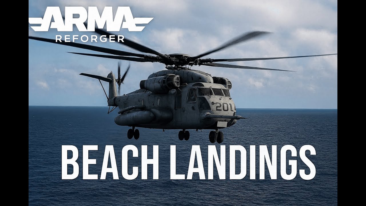 Dropping entire platoons on the frontline - Arma Reforger