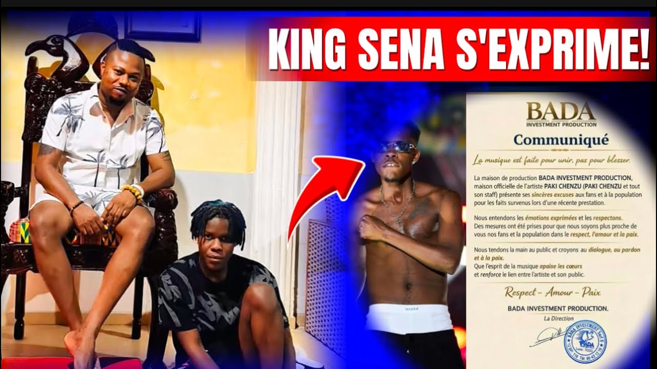  KING SENA BADA3 SORT ENFIN DU SILENCE SUR L'AFFAIRE PAKI CHENZU ET RETABLI L'ORDRE..