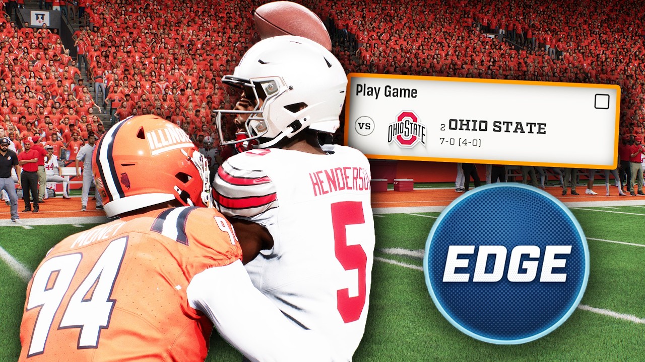 Завершаем второй курс! College Football 27: Путь к славе (Edge), без вложений