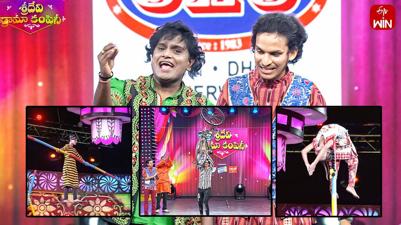 Village Circus - Praveen & Sudhakar Performance | Sridevi Drama Company | 31st March 2024 | ETV