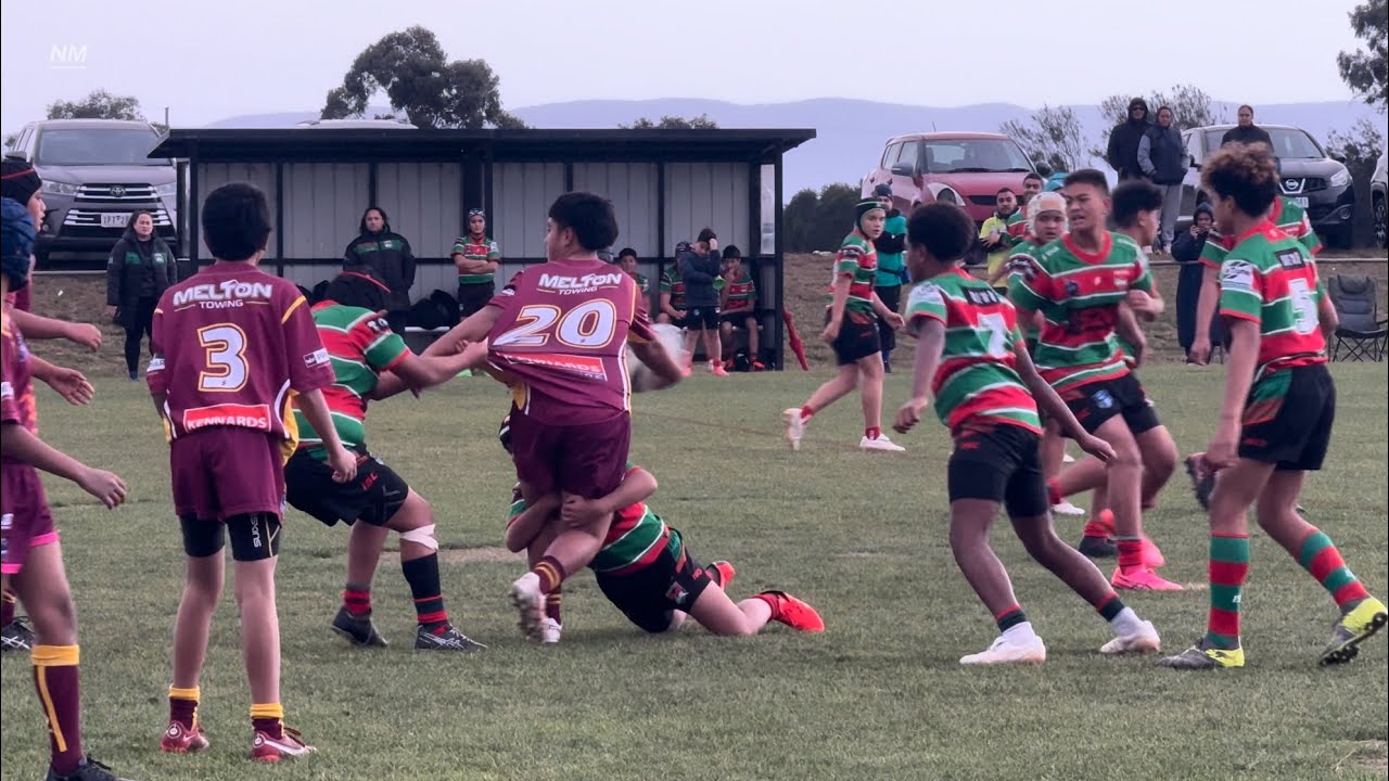 Melton Broncos U13s Vs Truganina Rabbitohs Green
