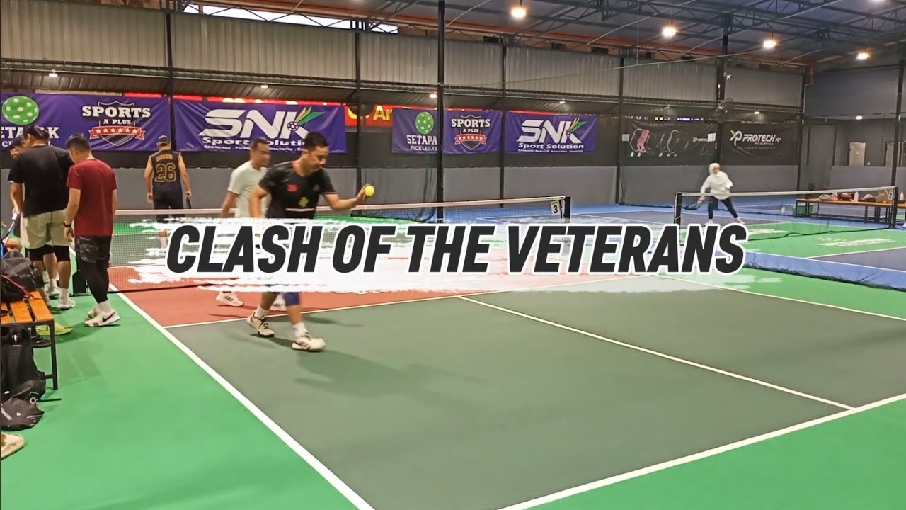 Pickleball Showdown - Clash Of The Veterans (Hightlights)