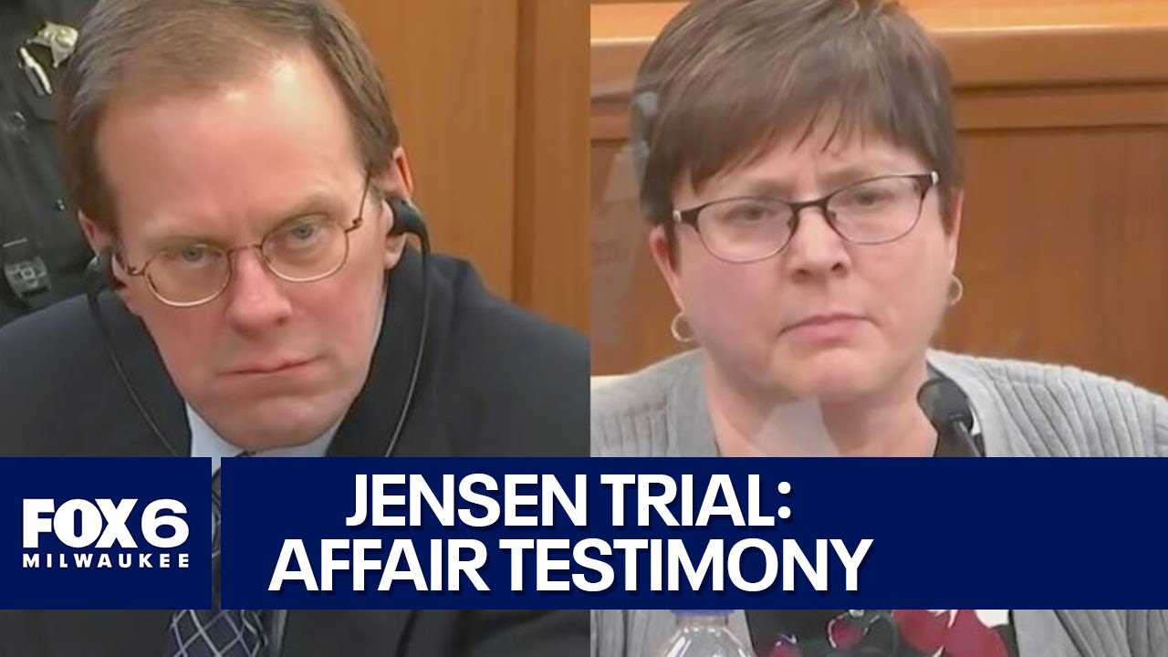 Mark Jensen Kenosha murder trial; woman testifies about their affair | FOX6 News Milwaukee