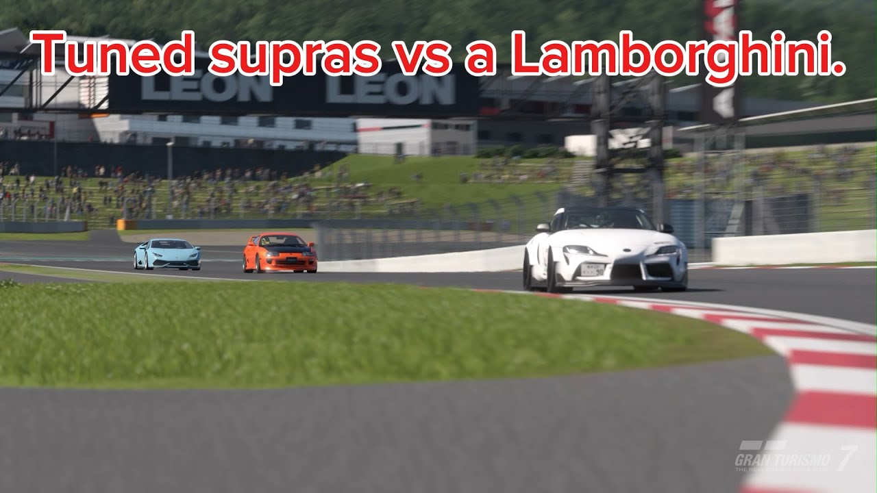 Will tuned supras beat a Lamborghini?