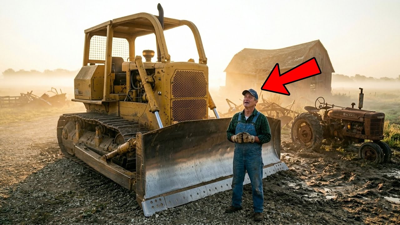 The 10-Ton Dozer Hit The Auction... It Resurrected A Bankrupt Farm From Junkyard Steel