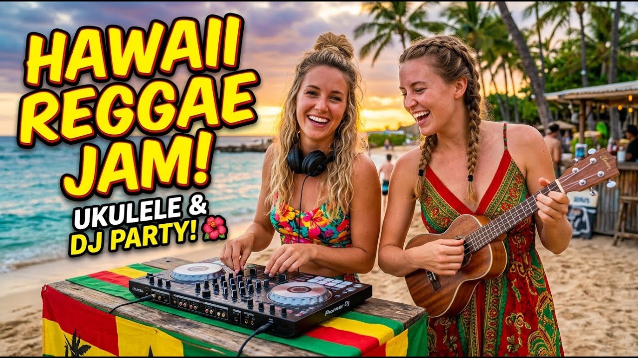 Hawaiian Reggae Mix 🌊 Smooth Island Reggae Chill for Calm Nights