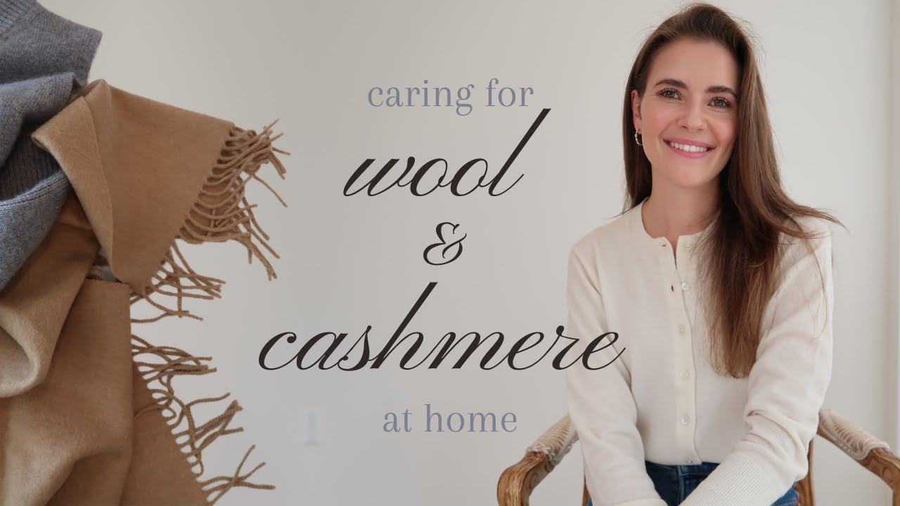 HOW TO TAKE CARE OF WOOL & CASHMERE | pilling, moths, washing & home dry-cleaning | Beate Myburgh