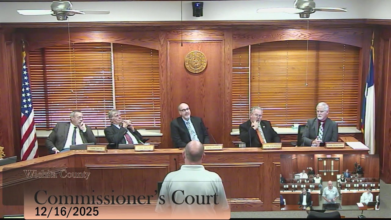 Commissioner's Court 12/16/2025