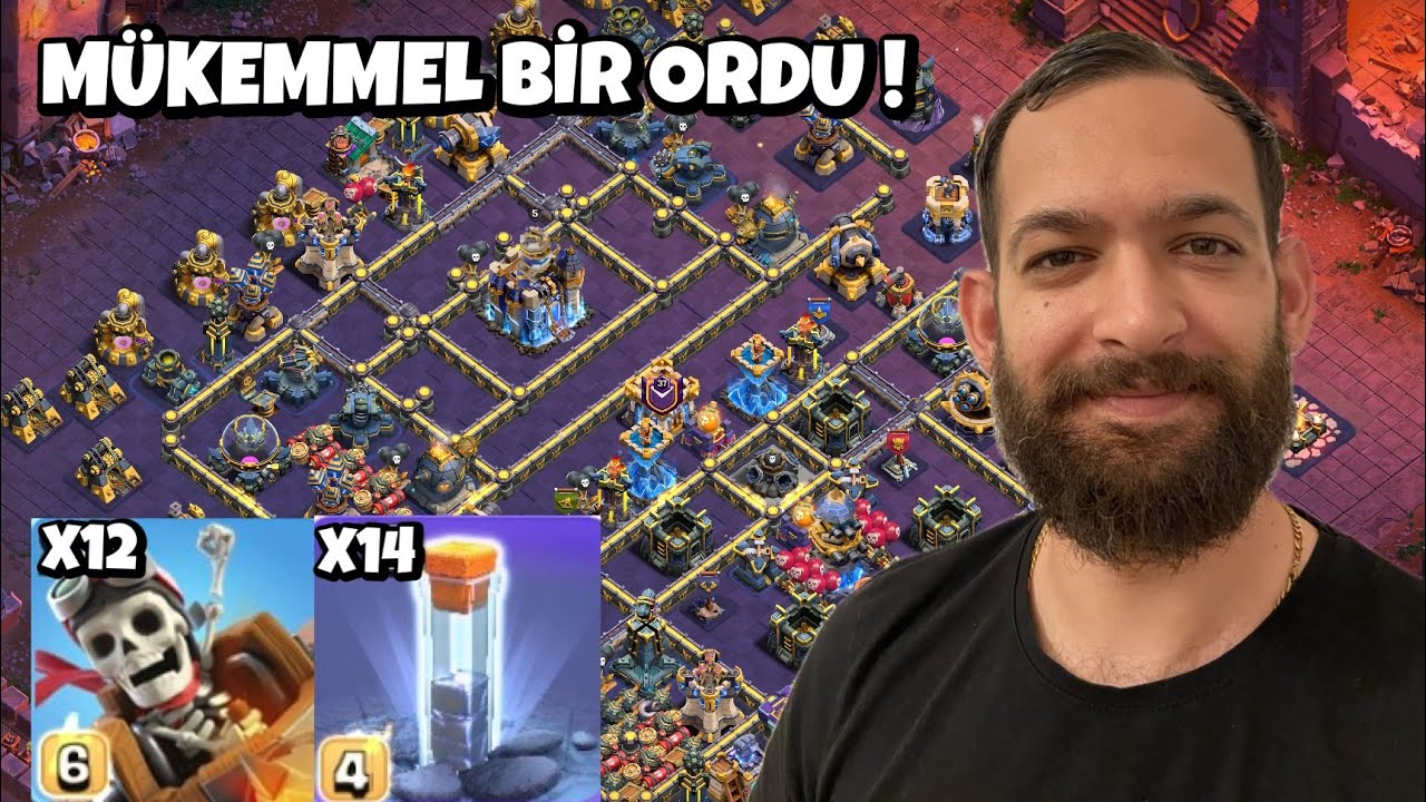 ÇOK KOLAY ÇOK GÜÇLÜ HAVA ORDUSU ! CLASH OF CLANS