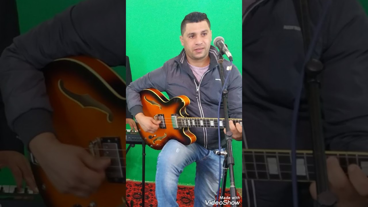 أغنية صامتة للفنان عبدإلاه الخضر Guitar chaabi fbs