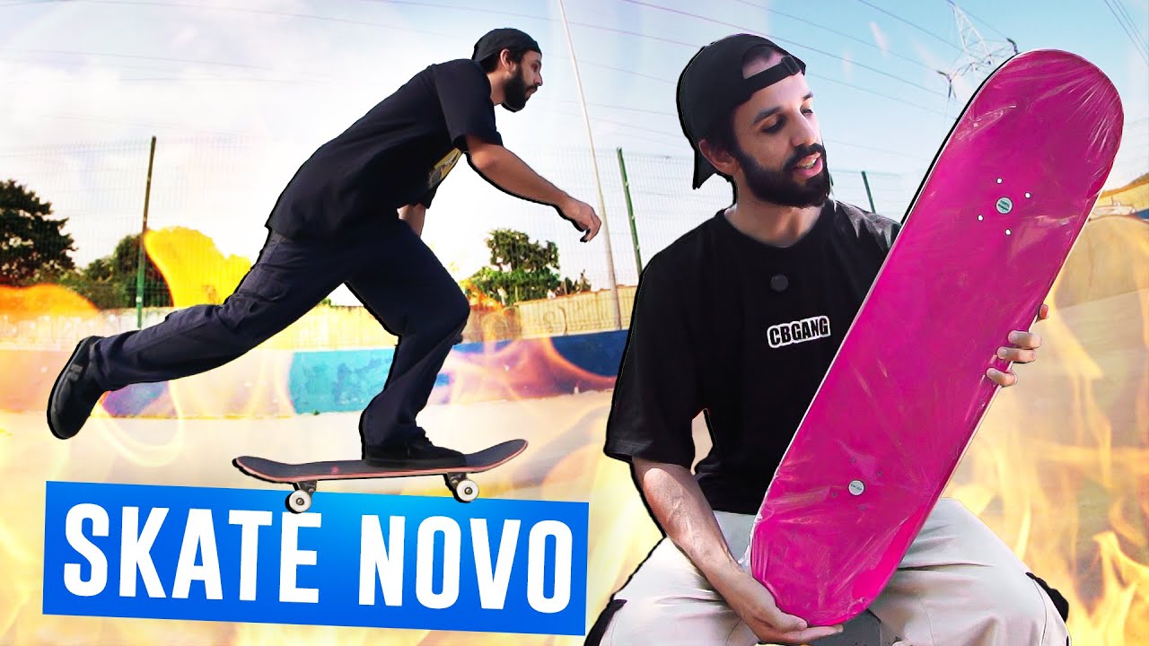 SETUP NOVO DO IVAN! Testando o Skate num calor de 40 graus