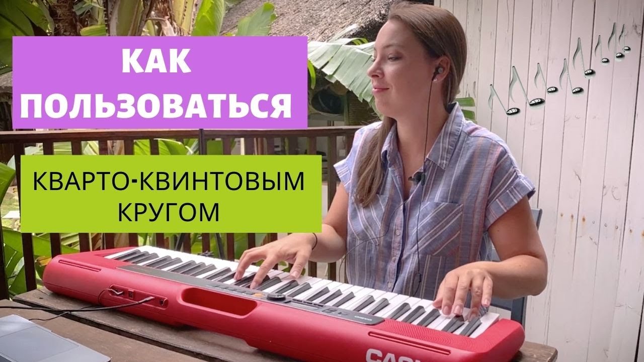 Что такое кварто-квинтовый круг. Как им пользоваться? | 0+