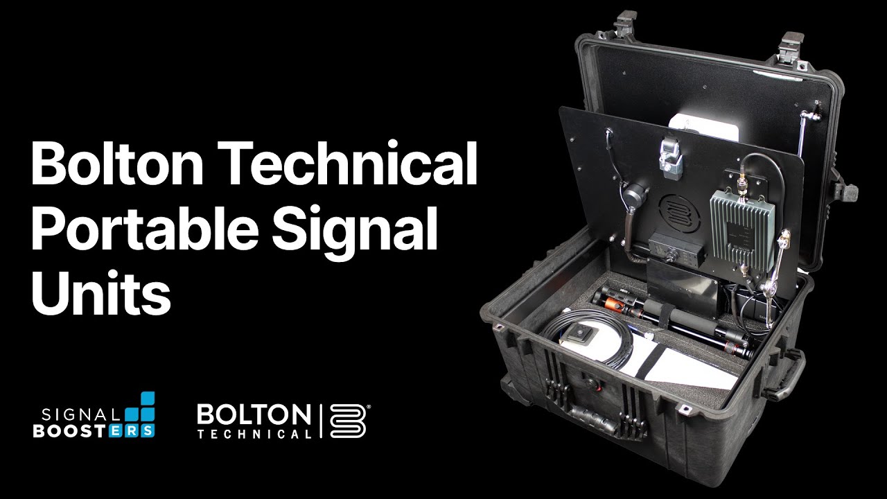 Bolton Technical PSU Victory Edition &ndash; Portable 72 dB Signal Booster + LTE Wi-Fi in a Pelican Case