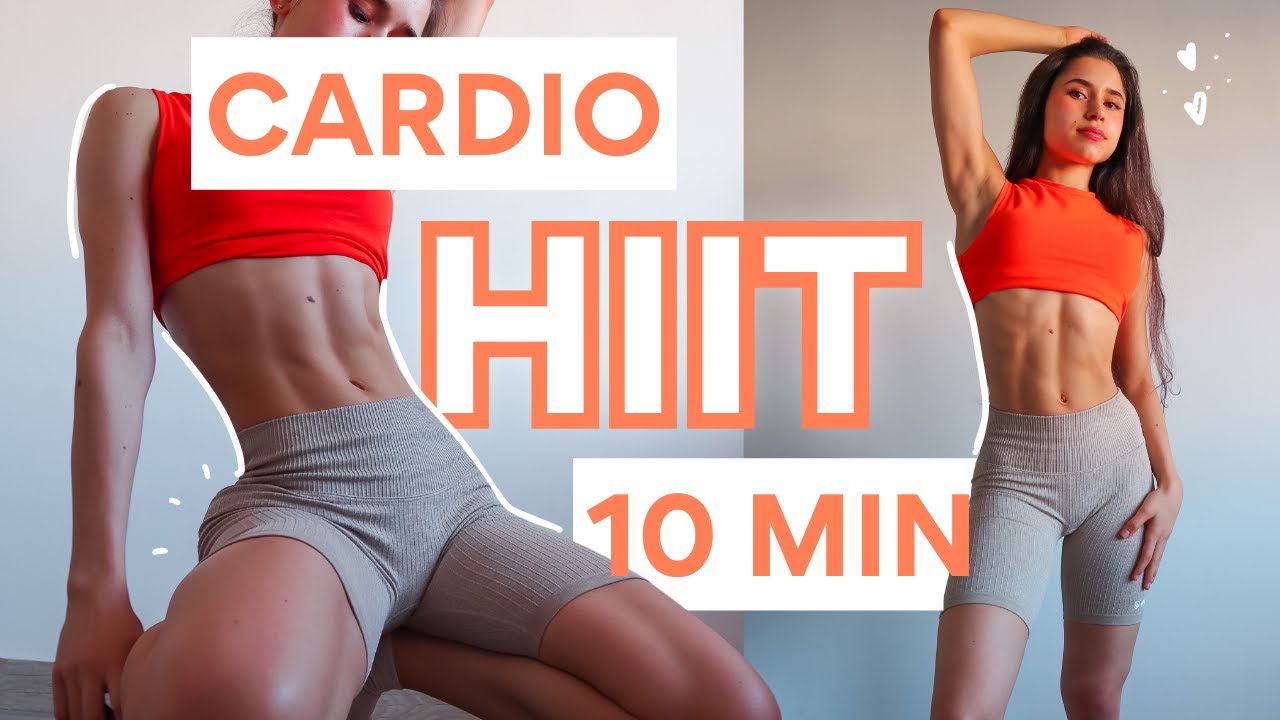 10 min RUTINA HIIT CARDIO 🥵🔥 - ejercicios QUEMA GRASA TODO EL CUERPO | ILI LIFE