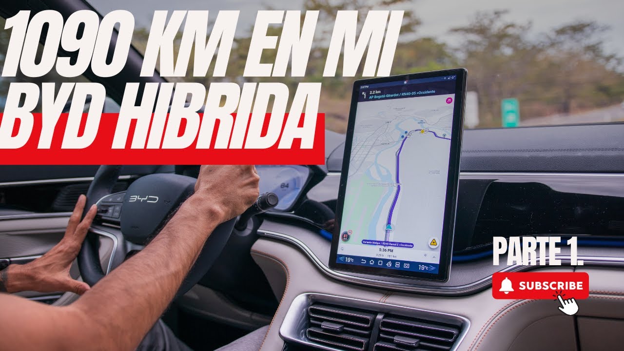 Viajando de Cali a Bogota en mi camioneta BYD SONG PLUS HIBRIDO | ¿No sirve para viajes largos? 😰P.1