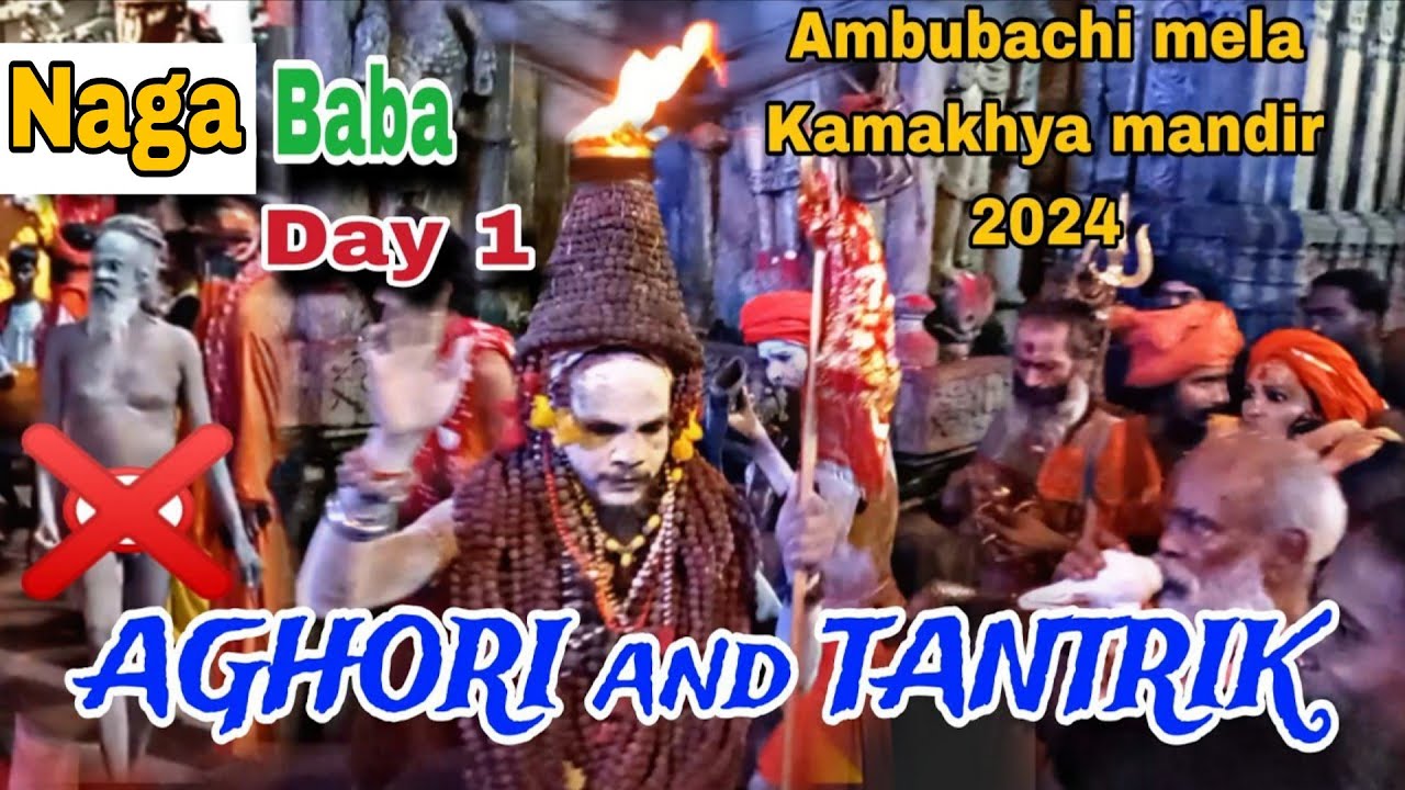 Ambubachi Mela Day 1| Aghori and Tantrik parikrama | अंबुबाची मेला | kamakhya ambubachi mela |