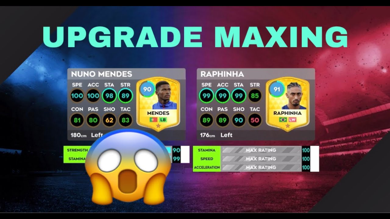 DLS 2026 | UPGRADE MAXING NUNO MENDES 84 & RAPHINHA 85 😍😍😍