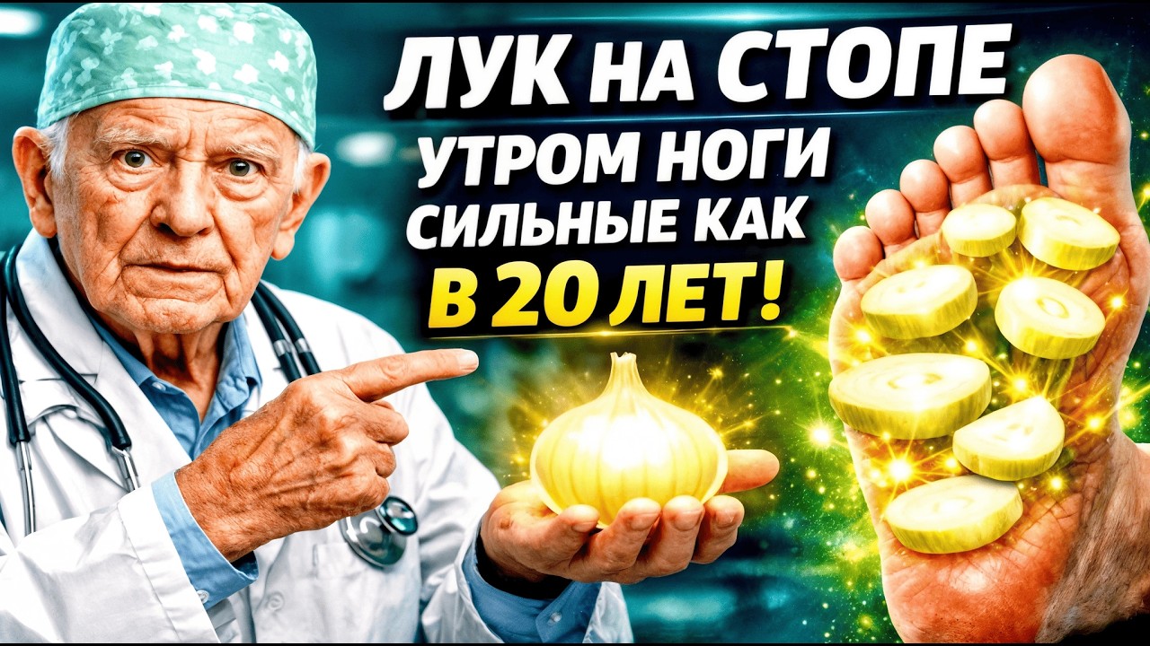 ВАШ ТЕРАПЕВТ БУДЕТ В ШОКЕ: ЛУК НА СТОПЫ 7 НОЧЕЙ / ЧТО РЕАЛЬНО ПРОИСХОДИТ