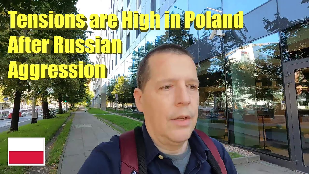 TENSIONS are High in POLAND after RUSSIAN DRONE Provocations.