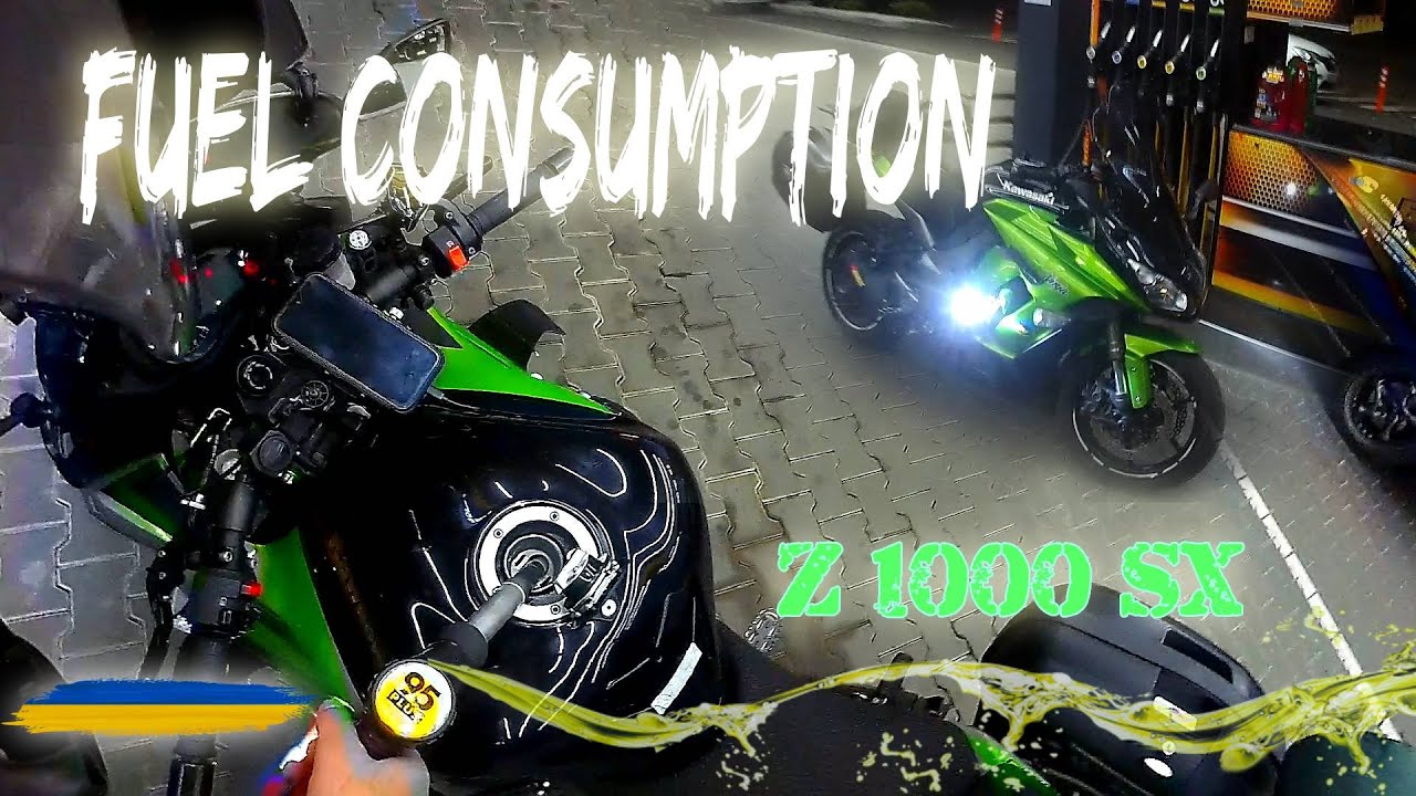 Real fuel consumption z1000sx (1000km)