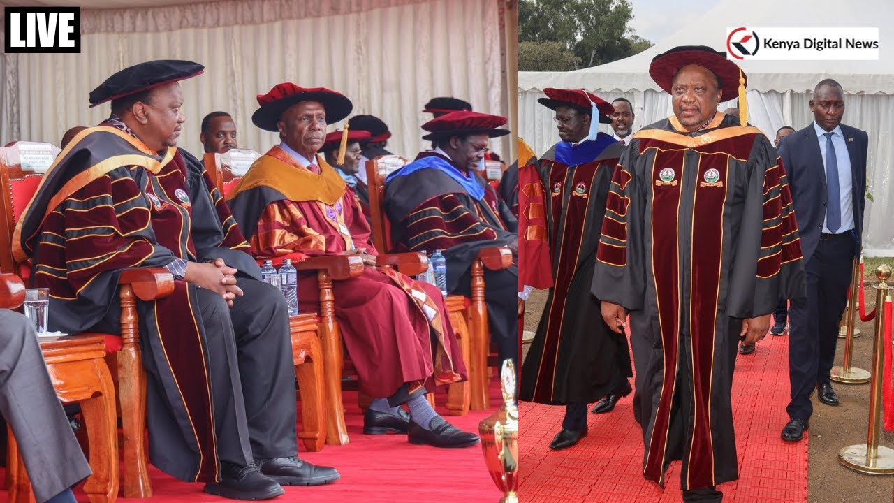 LIVE: Former President Uhuru Kenyatta Graces Kabarak University 21st Graduation Ceremony