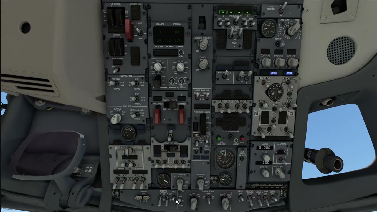 ✈️ Pouso Cockpit - SBFN - FERNANDO DE NORONHA - BRASIL