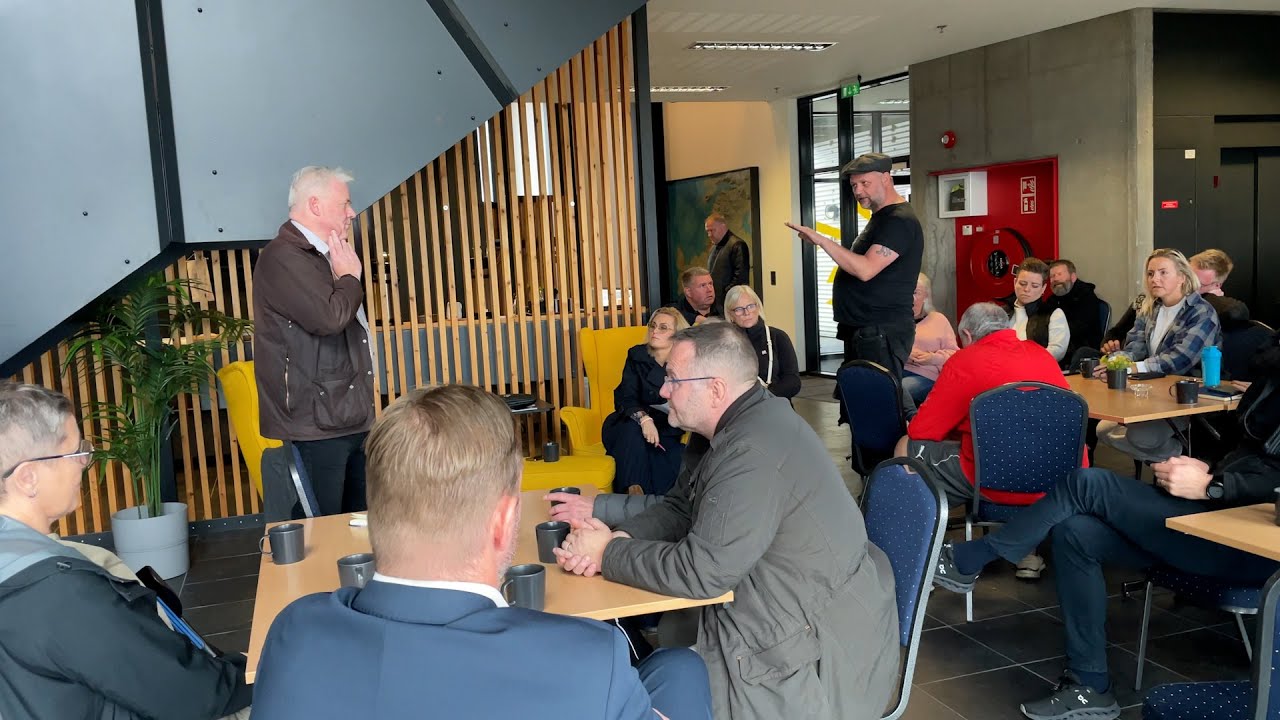 Hitafundur með ráðherrum í Grindavík