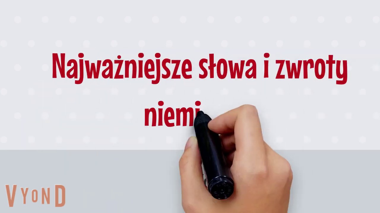 Najważniejsze słowa i zwroty niemieckie - dla początkujących - część 2