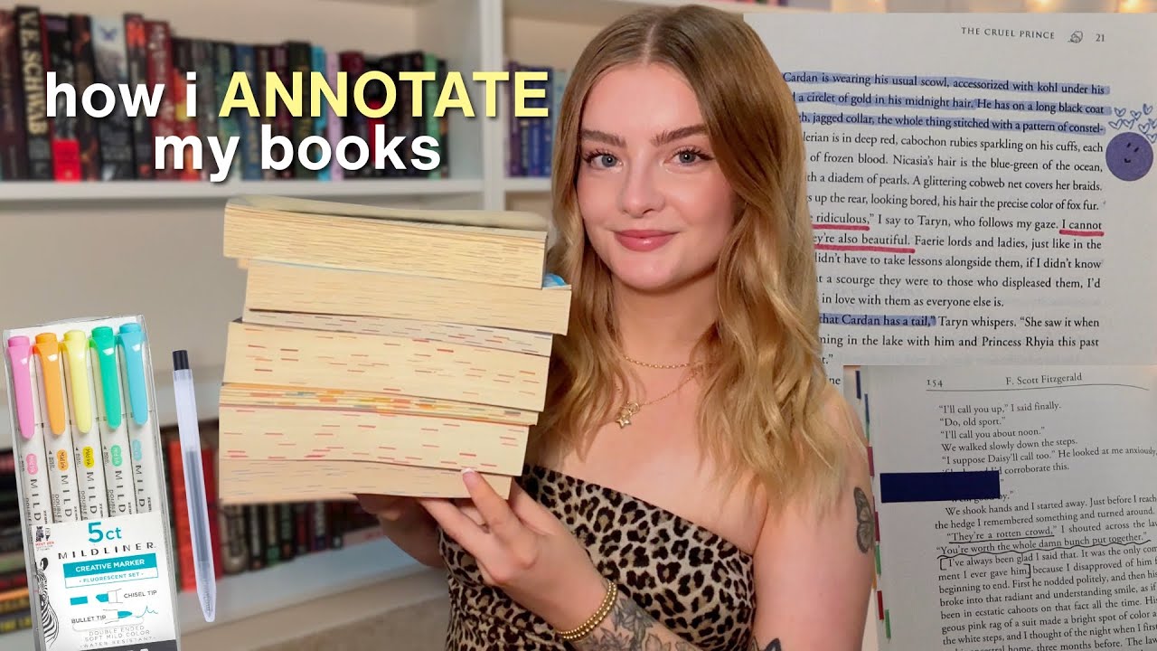 ASMR how I annotate my books 📖✍️ supplies, methods, & bookish triggers