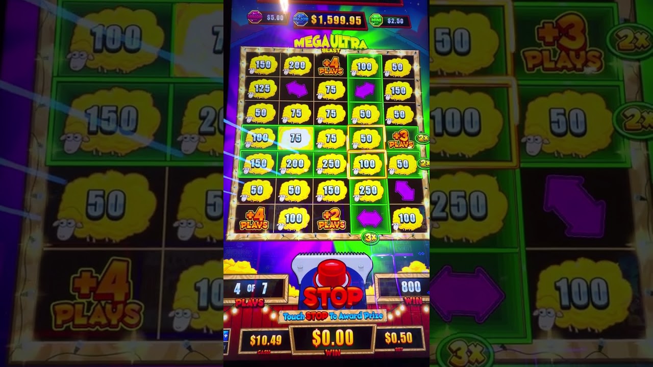 Baa Boom Blast Slot Machine Slot Machine | 50 cents bet | mega ultra blast bonus | Jan 3, 2026