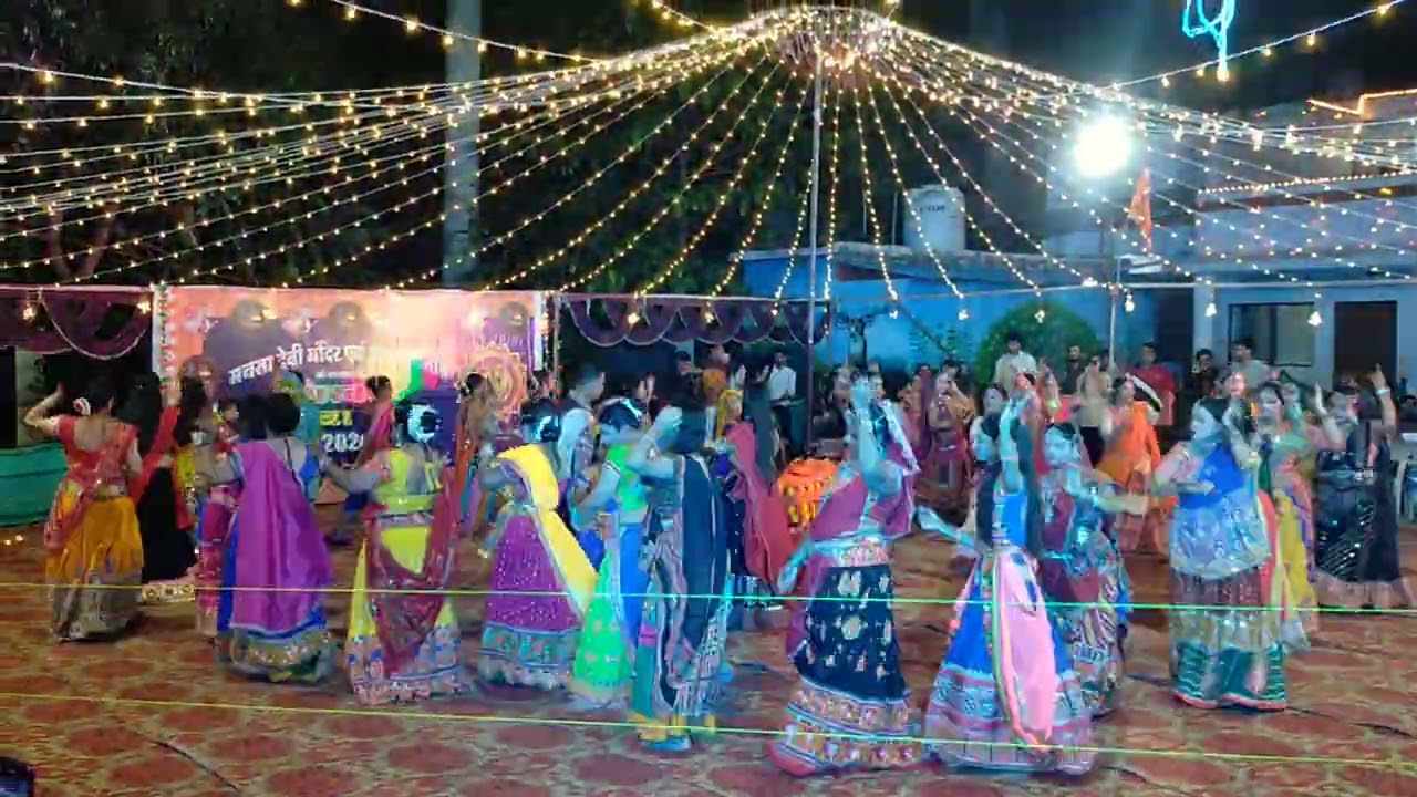 Navratri Special 2024.  Garba Dandiya | mansa Devi mandir Ashoka garden bhopal| Jai Maa Durga Garba